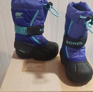 Kids sorel boots sz 6